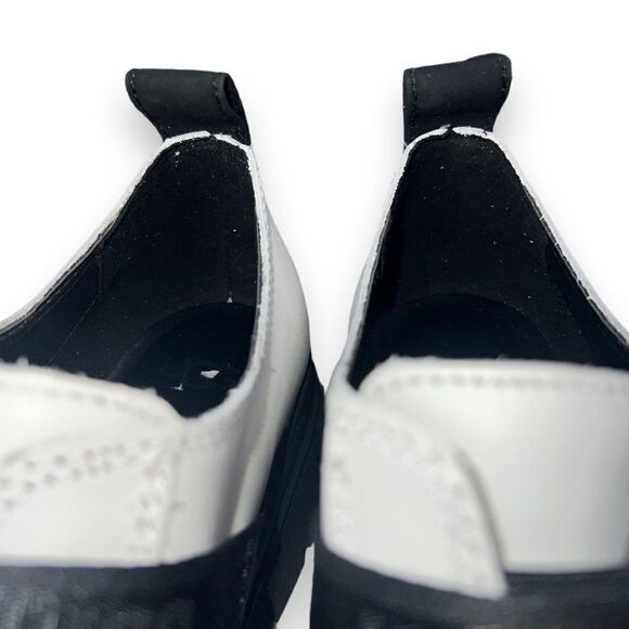 UGG Ashton Platform Loafer 1132994 White / Black Women's 9 - Picture 11 of 11